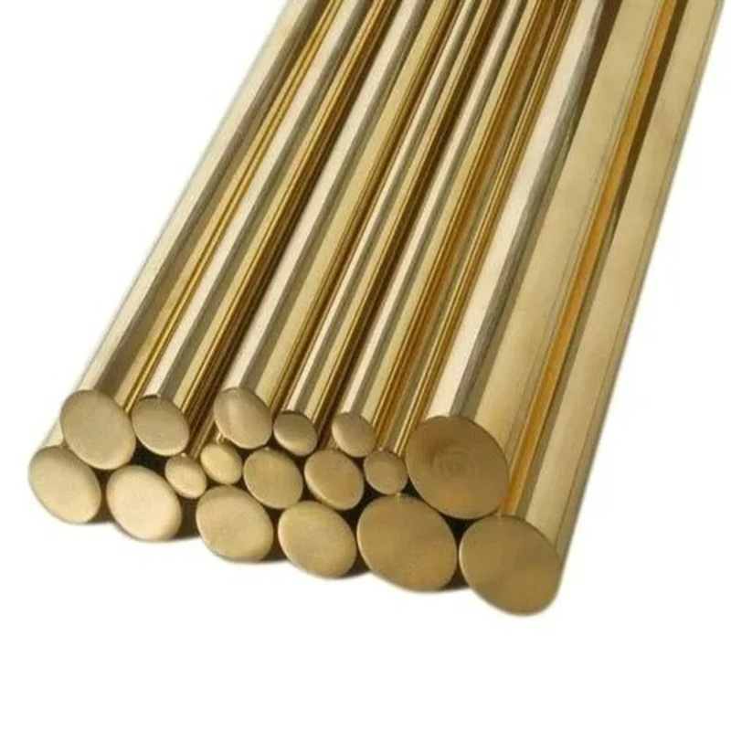 Brass rods and sheets used in industrial applications